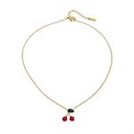 KENSLEY CHERRY NECKLACE 0192