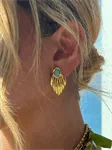 IVY TURQUOISE EARRINGS 063 2