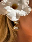 ASHFORD PEARL VINTAGE EARRINGS 067 3