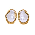 DAHLIA PEARL EARRINGS 072