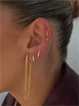 LOUISA CHAIN EARRINGS 094 2