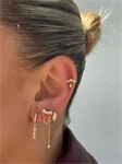 פירסינג NICKI FLAT BACK 095 2