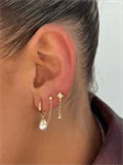 KIAH PEARL DOUBLE EARRING 0109 2