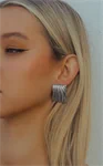 OLEEISE SILVER EARRINGS 0111 2
