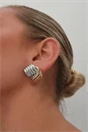 GEOGIANA MIXED TONED EARRINGS 0112 2