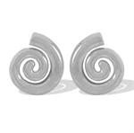 ELIA SHELL SILVER EARRINGS 0122