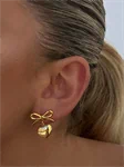 JULIET BOW EARRING 0129 2