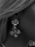 MONTANA FLOWER SILVER EARRINGS 0150 2