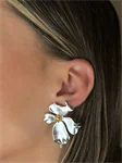 CARTER FLOWER SILVER EARRING 0162 2
