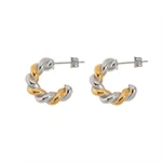 TANNA MIXED TONED EARRING 0176