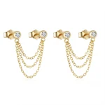 IRIE DOUBLE STUD EARRINGS 0183