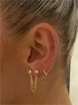 IRIE DOUBLE STUD EARRINGS 0183 2