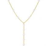 NOLA PEARL DROP NECKLACE 0206