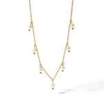 MALIKA DAINTY PEARL CHOKER NECKLACE 0237