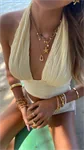 MALIKA DAINTY PEARL CHOKER NECKLACE 0237 2