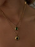 KIMBELLE GREEN NECKLACE 0240 3