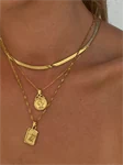 SNAKE CHAIN NECKLACE 0249 2