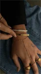 HEATHER BANGLE BRACELET 0283 2