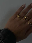 SEMI CROISSANT RING 0339 2