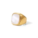 HAYES MOTHER OF PEARL RING 0349