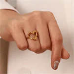 SAVITA HEART RING 0373 4