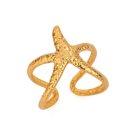 RIO STARFISH ADJUSTABLE RING 056