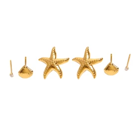 CYPRUS SEA EARRING SET 081