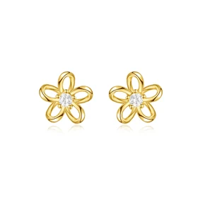 SOPHIE FLOWER STUDS 0104