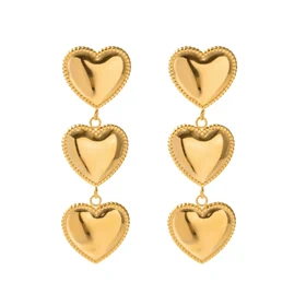 NATASSIS HEART EARRINGS 0118