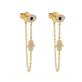 REMI EYE EARRING STUD 0163