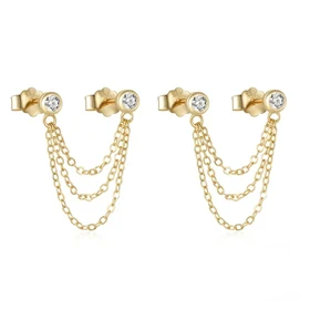 IRIE DOUBLE STUD EARRINGS 0183