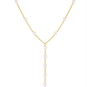 NOLA PEARL DROP NECKLACE 0206