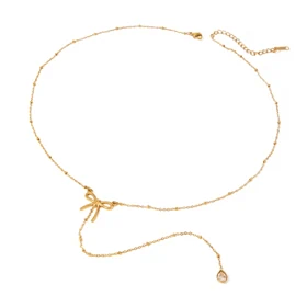 MASHA BOW NECKLACE 0208