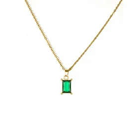 AVI GREEN NECKLACE 0239