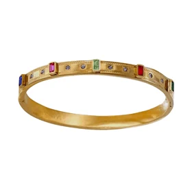 FARRAH COLOURFUL STONE BRACELET 0262