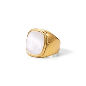 HAYES MOTHER OF PEARL RING 0349