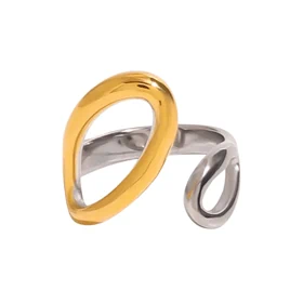 JACINDA MIXED TONED RING 0396
