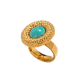 FAITH TURQUOISE RING 0407