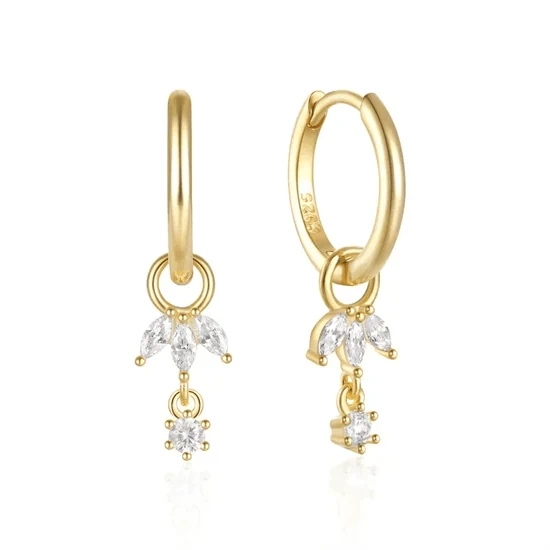 SERINA REMOVABLE CHARM EARRINGS 054