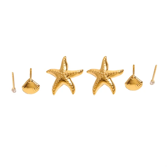 CYPRUS SEA EARRING SET 081