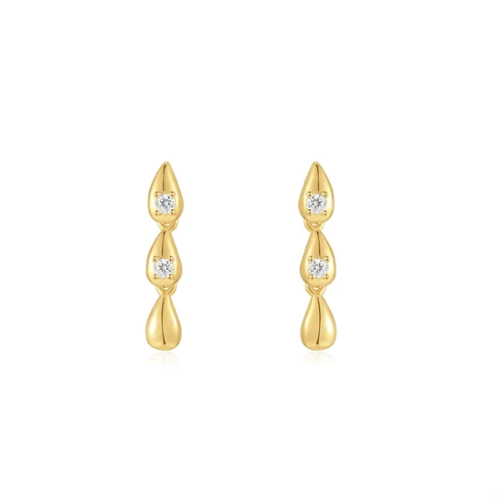CLEO TEARDROP STUDS 0103