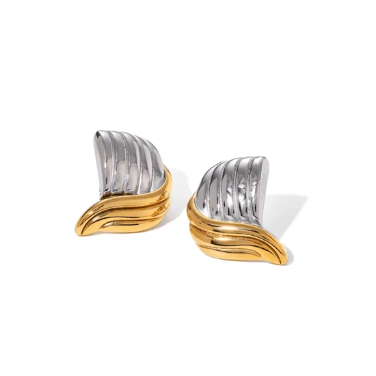 GEOGIANA MIXED TONED EARRINGS 0112