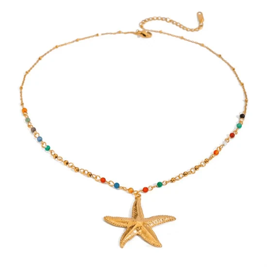 BRYRON STARFISH NECKLACE 0204