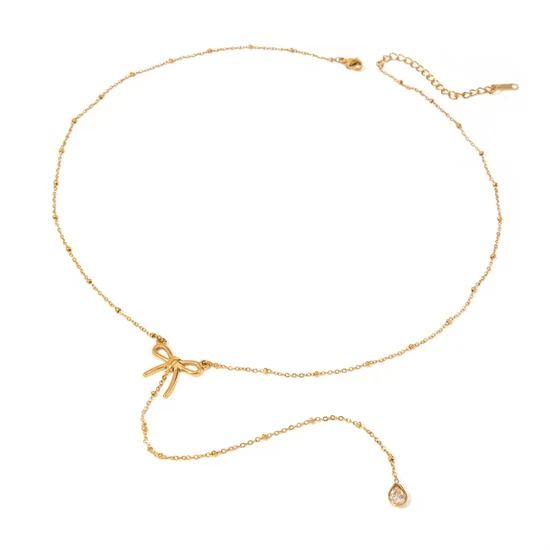 MASHA BOW NECKLACE 0208