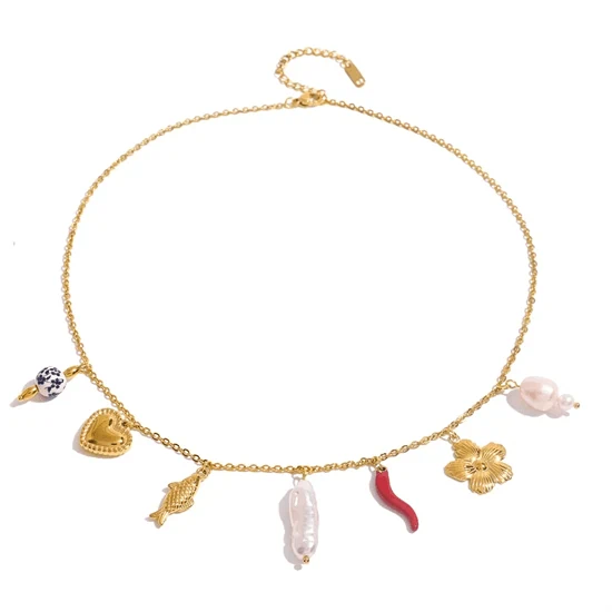 TANISHA CHARM NECKLACE 0213