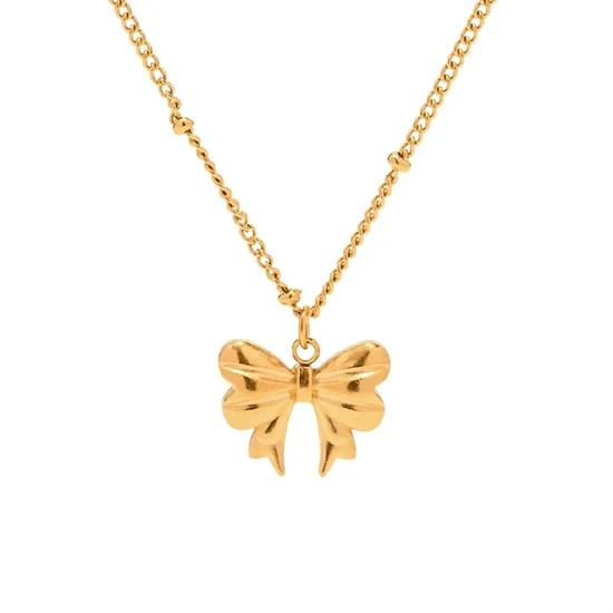 BRIANA BOW NECKLACE 0231
