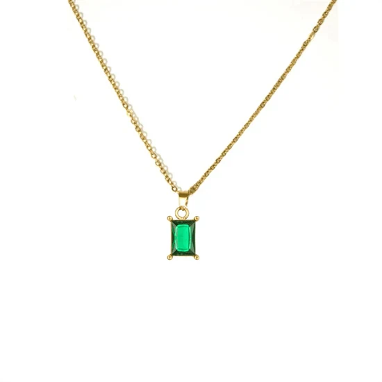 AVI GREEN NECKLACE 0239