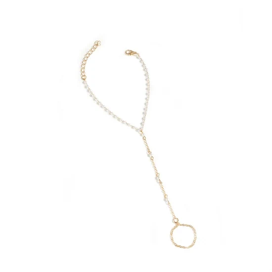 MATIA PEARL HAND CHAIN 0282