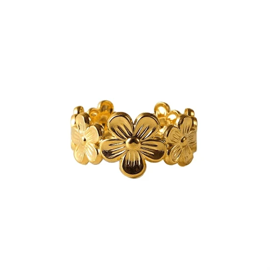 SAFFRON FLOWER RING 0371