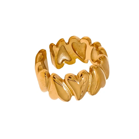 ZILA HEART RING 0379